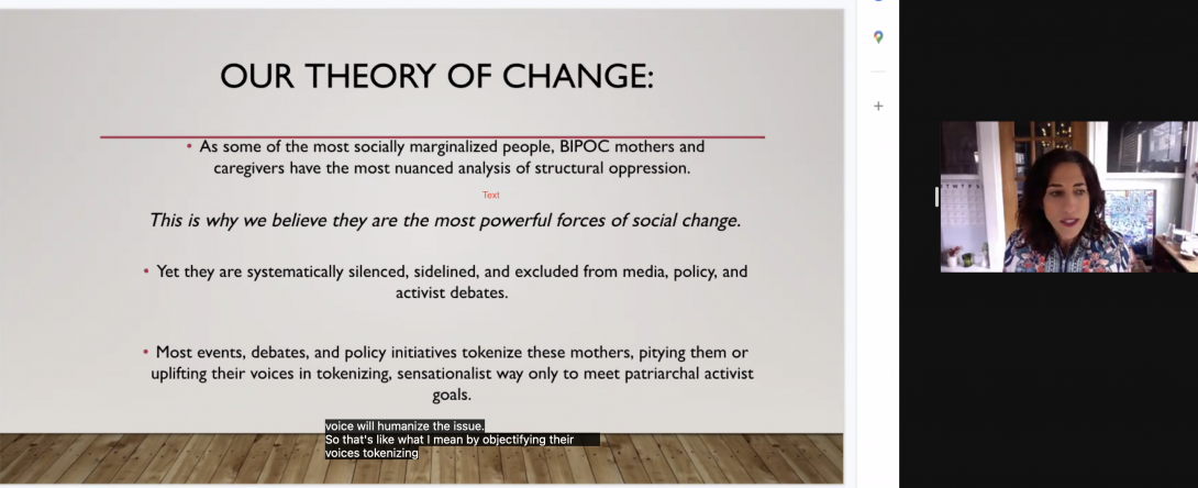 MAMAS' Theory of Change slide